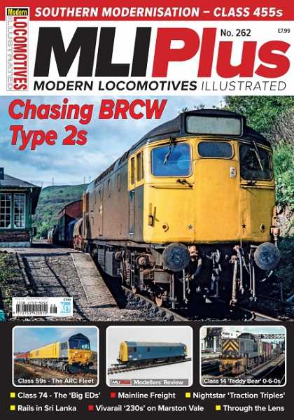 MLIPlus Modern Locomotives Illustrated №262 August/September 2023