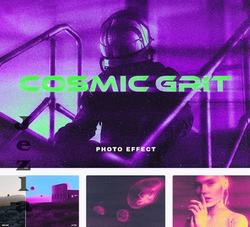 Cosmic Grit Photo Effect - 31380251