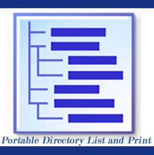 Portable Directory List & Print 4.28