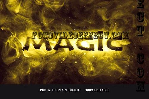 Magic Smoke Text Effect - JM5KDHW