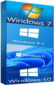 Windows All (7, 8.1, 10, 11) All Editions With Updates AIO 52in1 July 2023 Preactivated (x64)