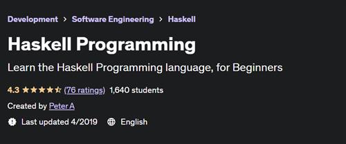 Udemy – Haskell Programming