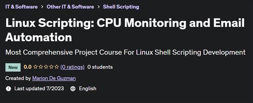 Linux Scripting – CPU Monitoring and Email Automation