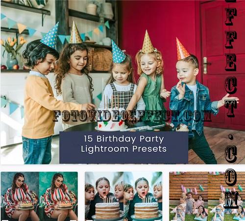 15 Birthday Party Lightroom Presets - GR297BE