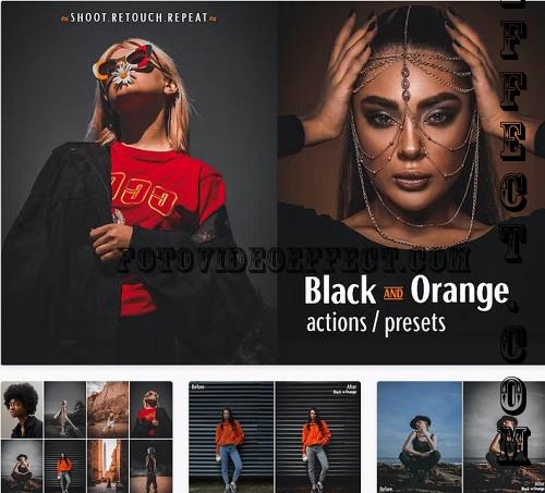 Black and Orange - Lightroom presets and Photoshop actions - 2690830
