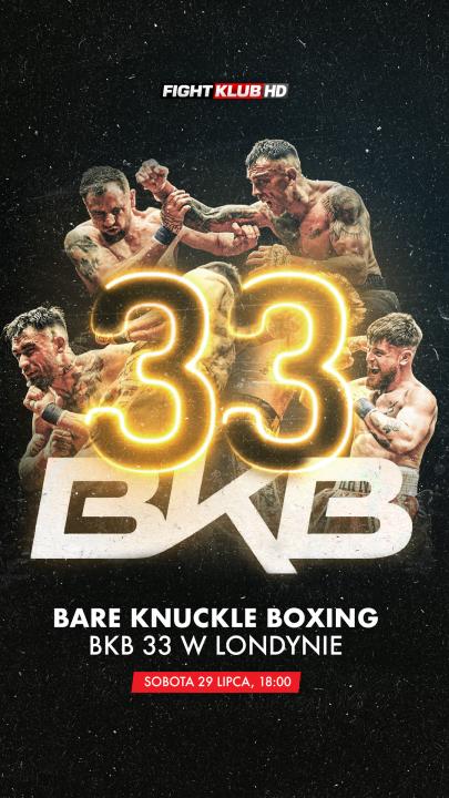 PL - BARE KNUCKLE BOXING 33 (29.07.2023) from Crystal panel