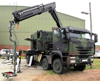 TEP 90 auf Tragerfahrzeug IVECO-Magirus Walk Around