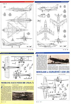Letectvi+Kosmonautika 2007-6 - Scale Drawings and Colors