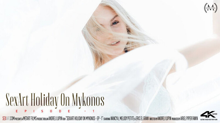 Alexis Crystal and Melody Petite and Nancy A and Eric El Gran and Nick Ross - SexArt Holiday On Mykonos Part 1 (SexArt/MetArt) HD 720p
