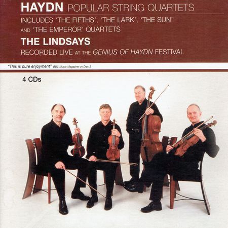 The Lindsays - Hadyn: Popular String Quartets (1987) 76ddcfbae2c1a9dd540713e0f27376c1