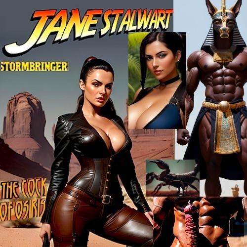 Stormbringer - Jane Stalwart - The cock of Osiris 3D Porn Comic