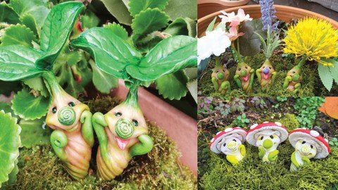 Sculpting Whimsical Plants With Polymer Clay