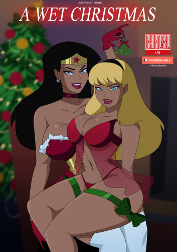 Ghostlessm - A Wet Christmas (Justice League) Porn Comic