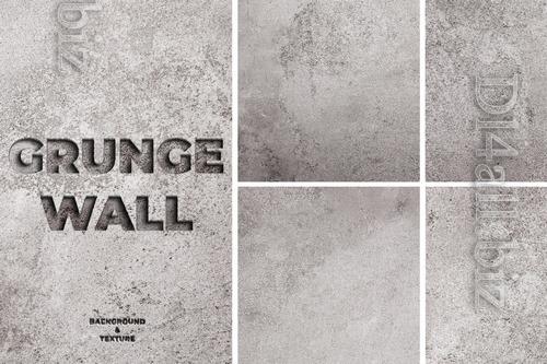 6 Grunge Wall Surface Texture Backgrounds