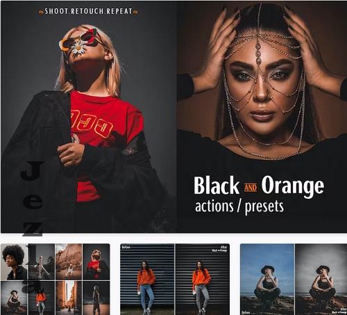Black and Orange - Lightroom presets and Photoshop actions - 2690830