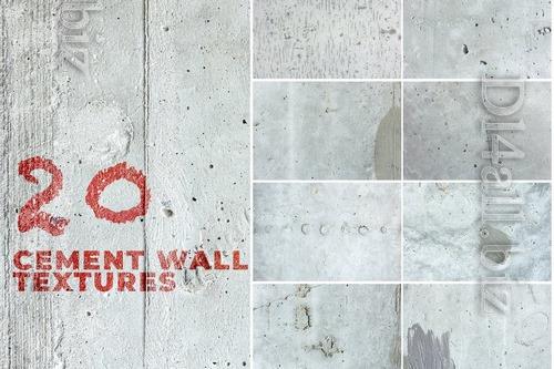 20 Rough Cement Surface Texture Background