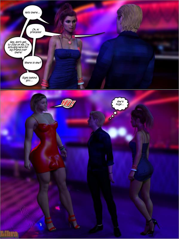 Libra - My Friend Over There 3D Porn Comic