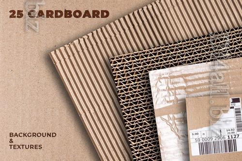 25 Cardboard Paper Background Texture