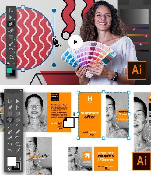Domestika – Adobe Illustrator for Graphic Design