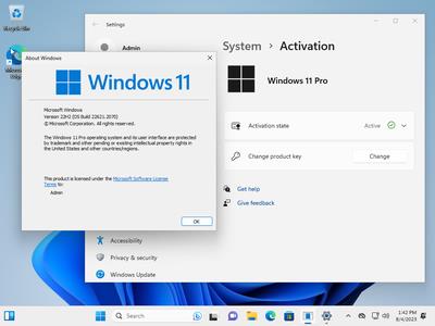 Windows 11 Pro 22H2 Build 22621.2070 (No TPM Required) With Office 2021 Pro Plus Multilingual Preactivated (x64)