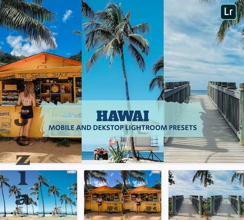 Hawai Lightroom Presets Dekstop and Mobile - L6RDN7H