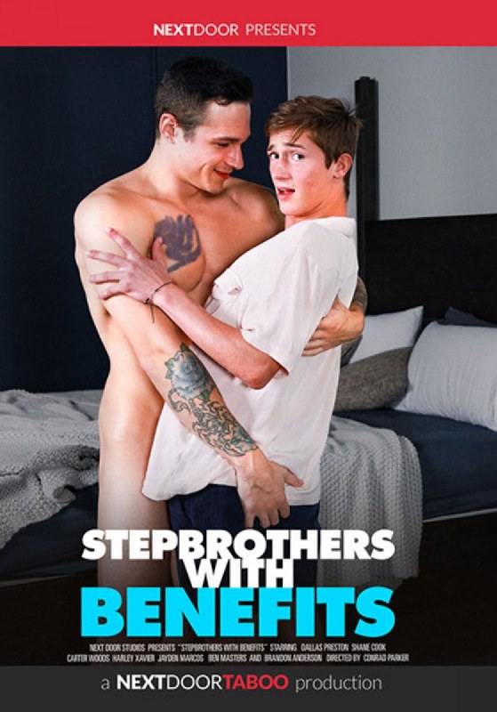 Stepbrothers With Benefits /    (Conrad Parker, Next Door Studios) [2023 ., Anal, Bareback, Big Dick, Blowjob, Oral, Rimming, Young Men, Twinks, WEB-DL, 1080p]