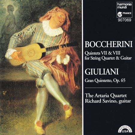 Richard Savino - Boccherini: Guitar Quintets VII & VII, Giuliani Gran Quintetto (1993) [FLAC]