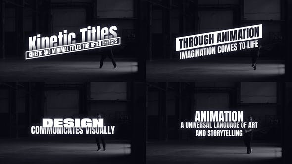 Videohive - Kinetic Titles 47317545