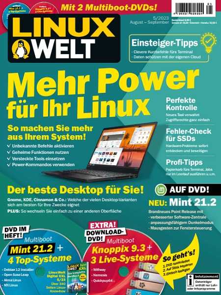 LinuxWelt №5 (August/September 2023)