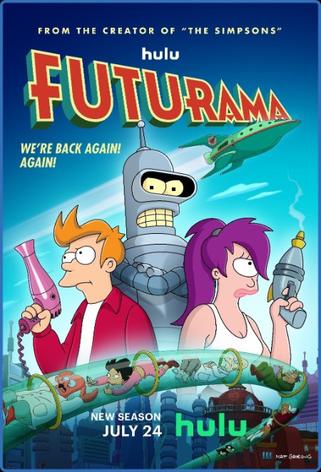 Futurama S08E03 How The West Was 1010001 1080p HULU WEB-DL DDP5 1 H 264-FLUX