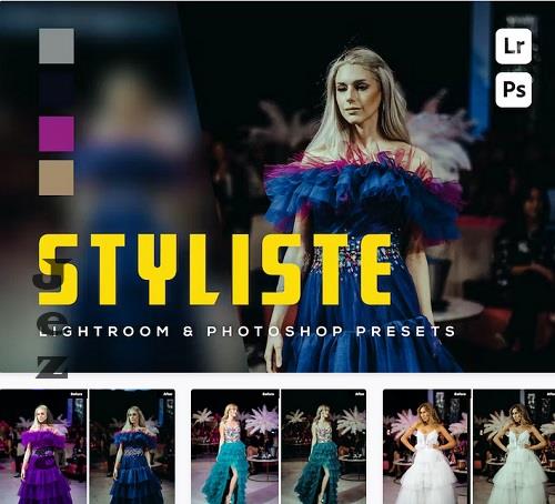 6 Styliste Lightroom and Photoshop Presets - QYFG4TW