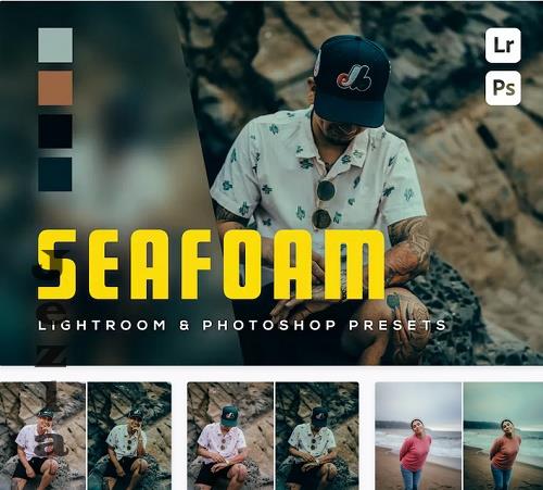 6 Seafoam Lighroom and Photoshop Presets - HSS3HPP