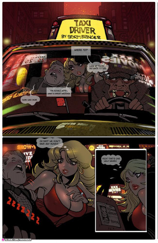 Yamaseka - Taxi Driver Porn Comic