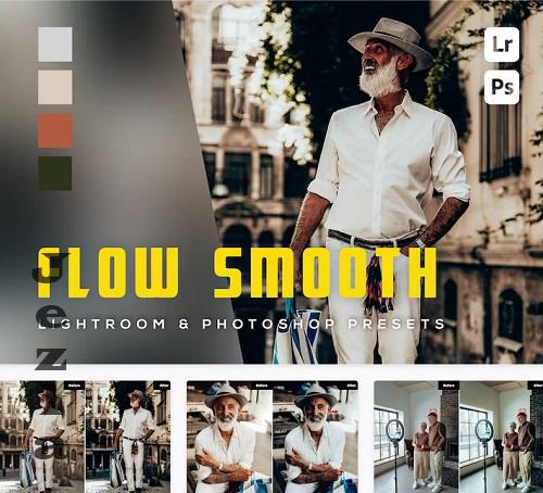 6 Flow Smooth Lightroom and Photoshop Presets - ULY58UN