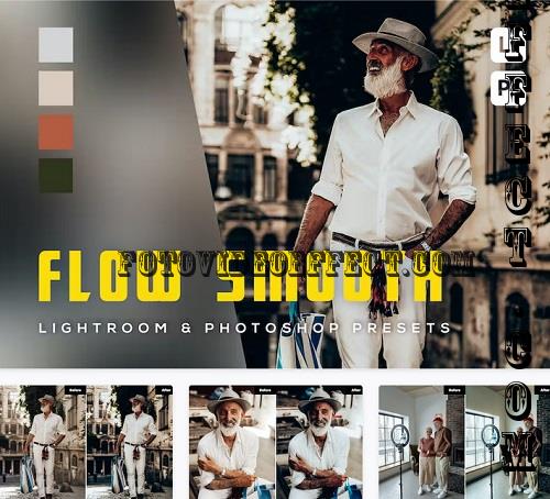 6 Flow Smooth Lightroom and Photoshop Presets - ULY58UN