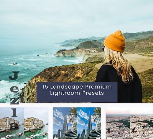 15 Landscape Premium Lightroom Presets - KJRCFJR