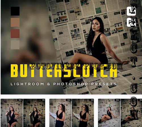 6 Butterscotch Lightroom and Photoshop Presets - PE73K7E