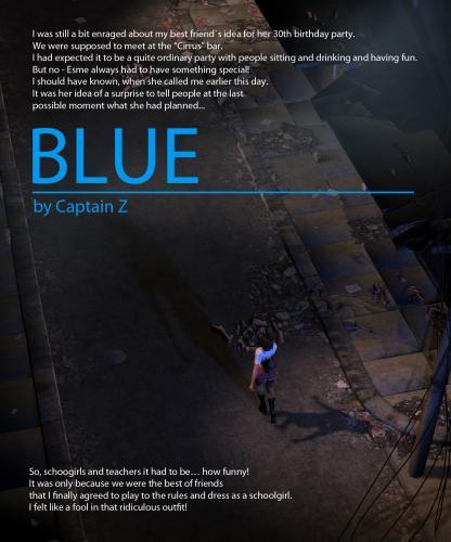 Blue by Captain Z 3D Porn Comic