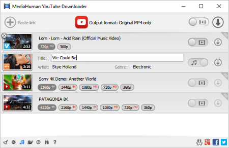 MediaHuman YouTube Downloader 3.9.9.85 (0908) Multilingual (x64)