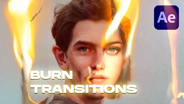 Videohive - Burn Transitions 47367845