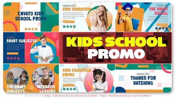 Videohive - Kids School Promo 47396090