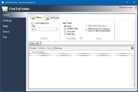 CodeLine FileToFolder 6.2.1.0