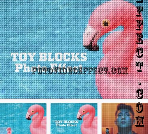 Toy Blocks Photo Effect - QE79FWW