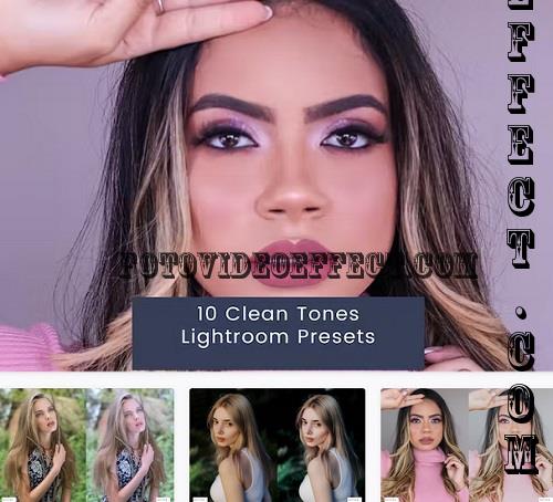 10 Clean Tones Lightroom Presets - TTG4DUU