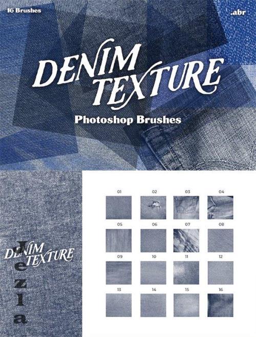 Denim Texture Brushes - CY32YXS