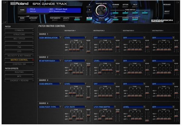 Roland Cloud SRX DANCE TRAX 1.0.6