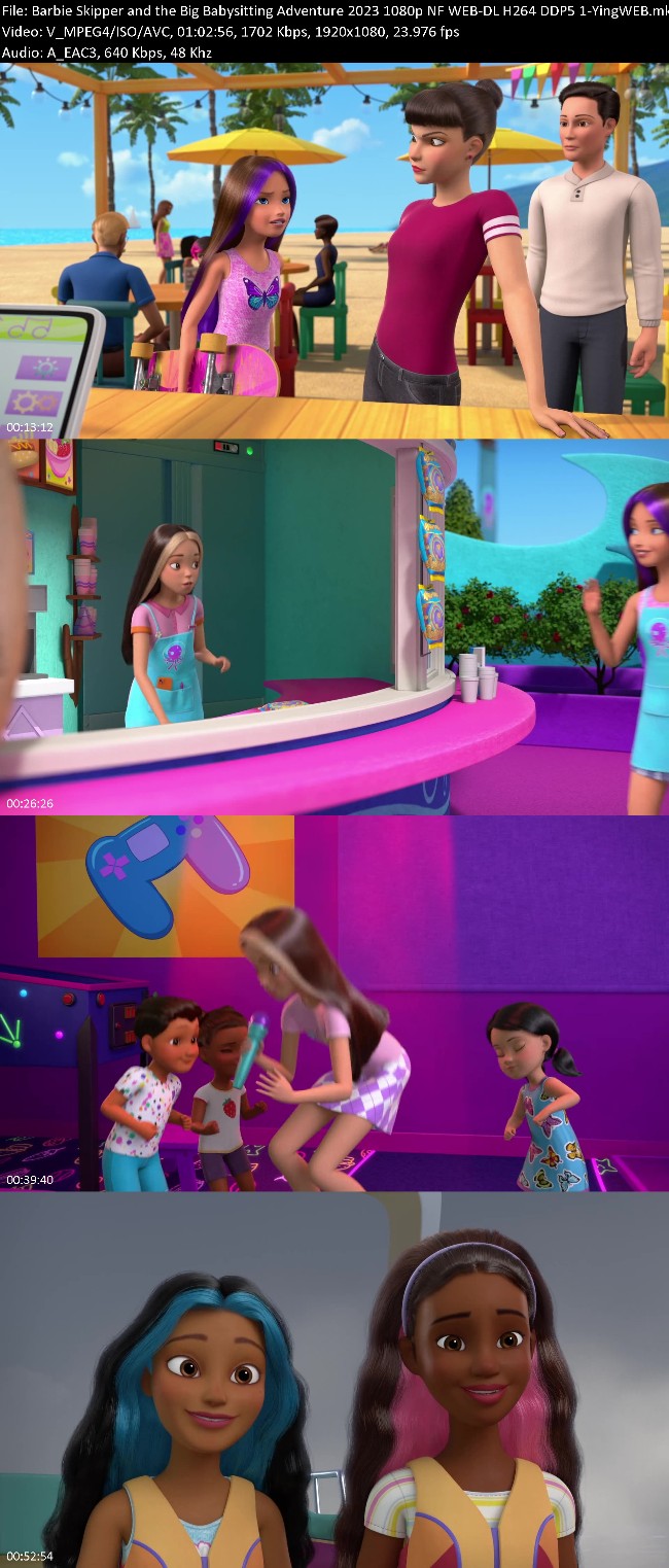 Barbie Skipper and the Big Babysitting Adventure (2023) 1080p NF WEB-DL H264 DDP5 1-YingWEB