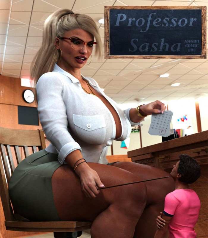 AmGiPi - Professor Sasha 3D Porn Comic