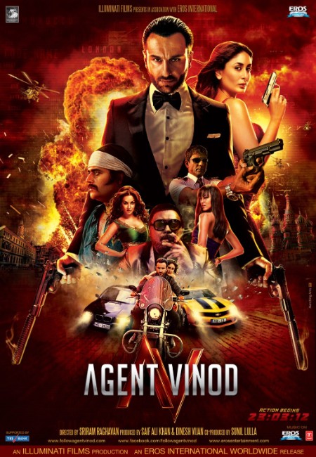 Agent Vinod (2012) Hindi 1080p AMZN WEBERip HEVC 2CH ESub x265- OlaMovie Shadow