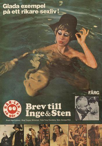 Kär-lek, så gör vi: Brev till Inge och Sten / Люблю играть, это то, что мы делаем: Письмо Инге и Стену (Torgny Wickman, Swedish Film Production (SFP)) [1972 г., Documentary, Erotic with Hard Scenes, DVDRip] (Inge Hegeler, Sten Hegeler, ]